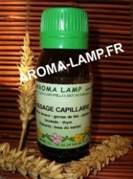 aroma lamp massage capillaire